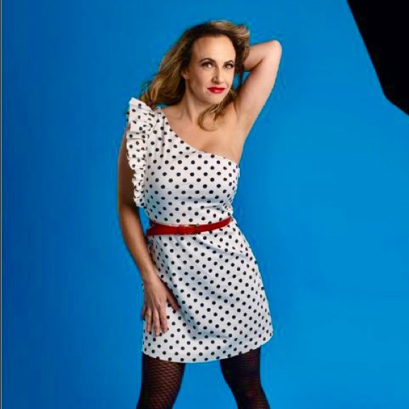 ZARA TRF Sexy Black and White Dress One Shoulder M - Picture 2 of 4